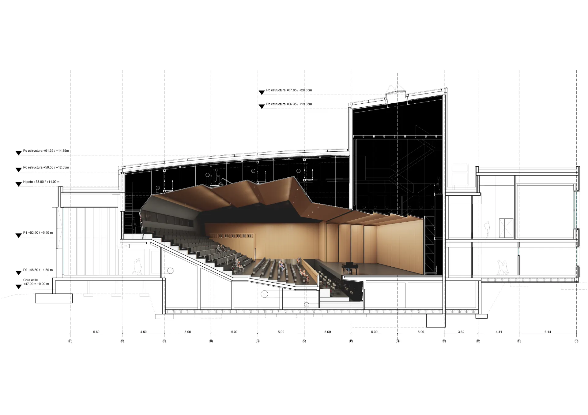 Torrelavega, auditorio sección